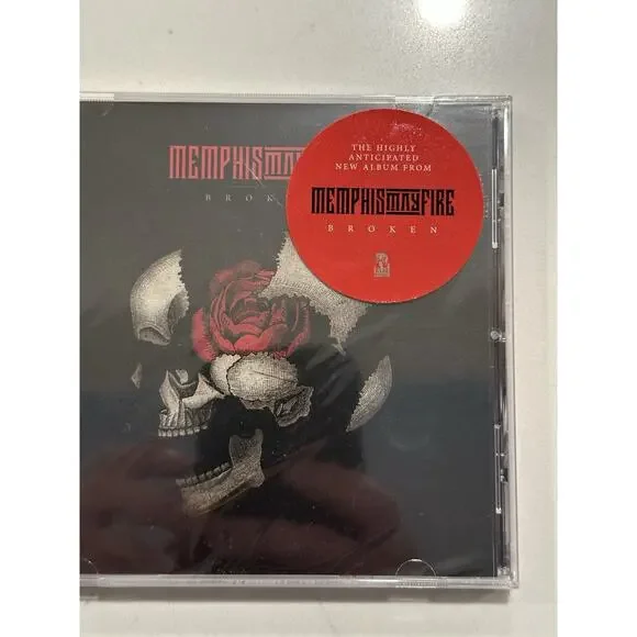 Memphis May Fire Broken CD SIGNED AUTOGRAPHED #2